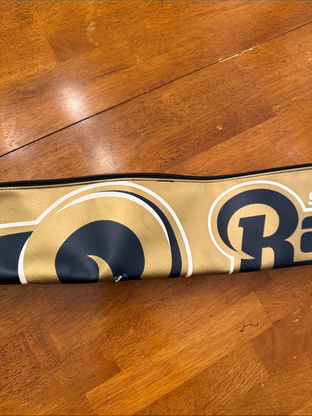 NFL St. Louis Rams Gold and Navy beverage can holder insulated